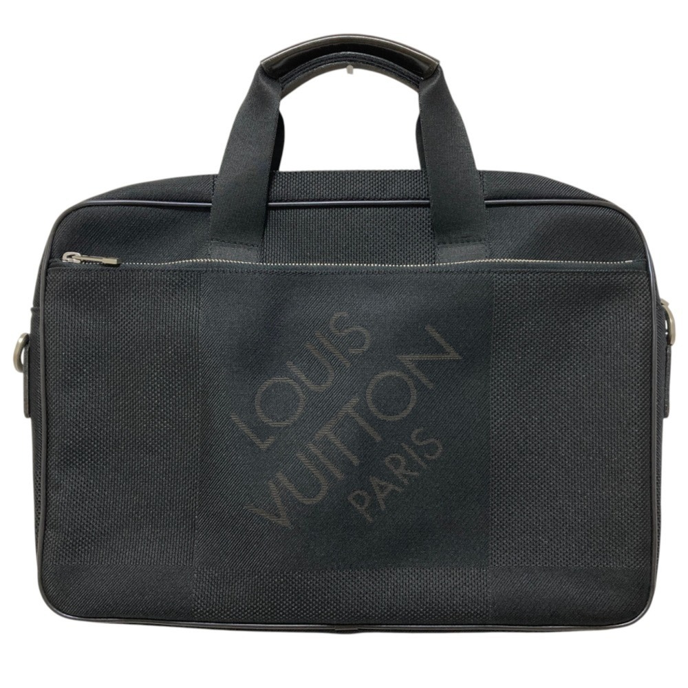 LOUIS VUITTON Damier Geant Associé PM Briefcase Business Bag N58038 Black Men's